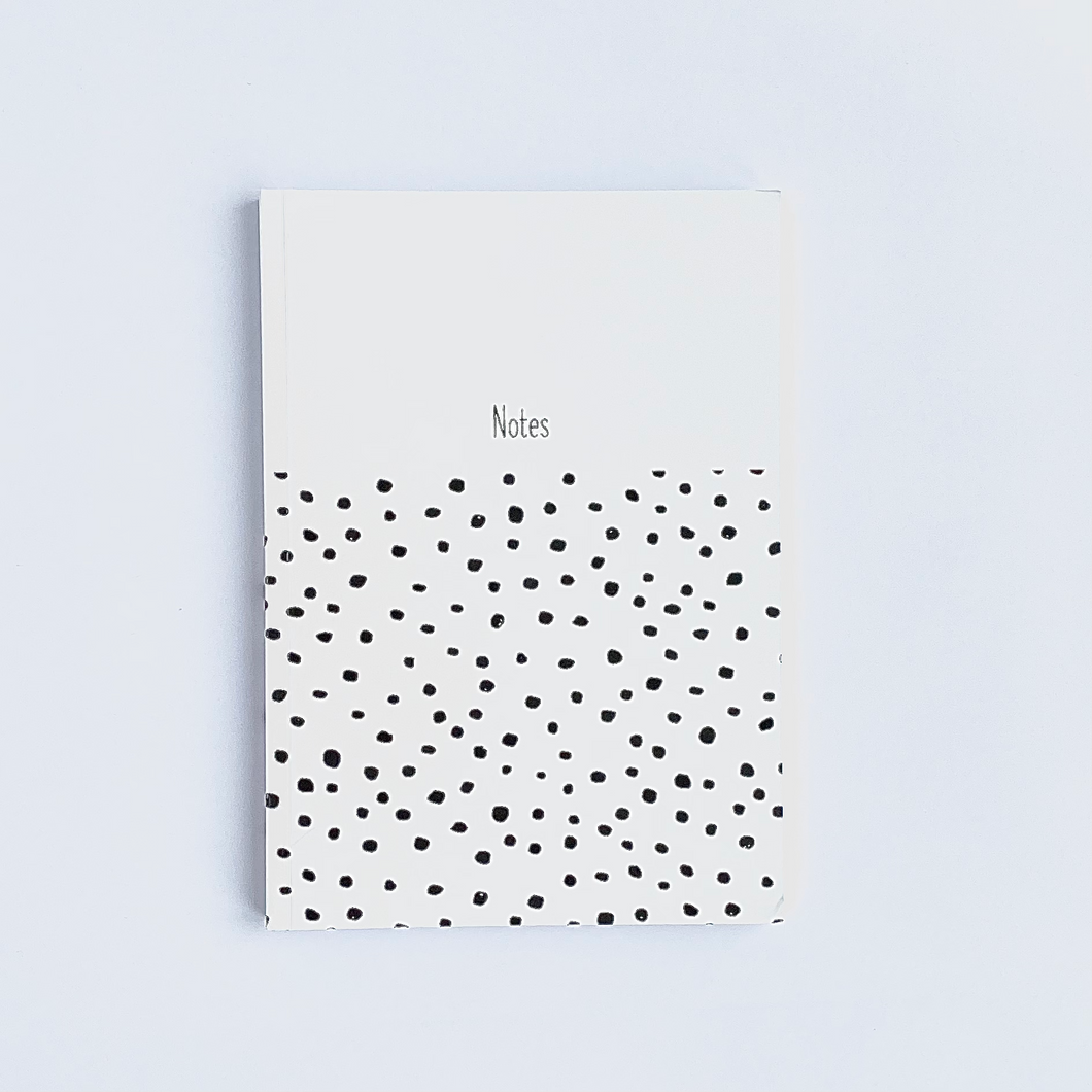 Notebook (Black and White spots)